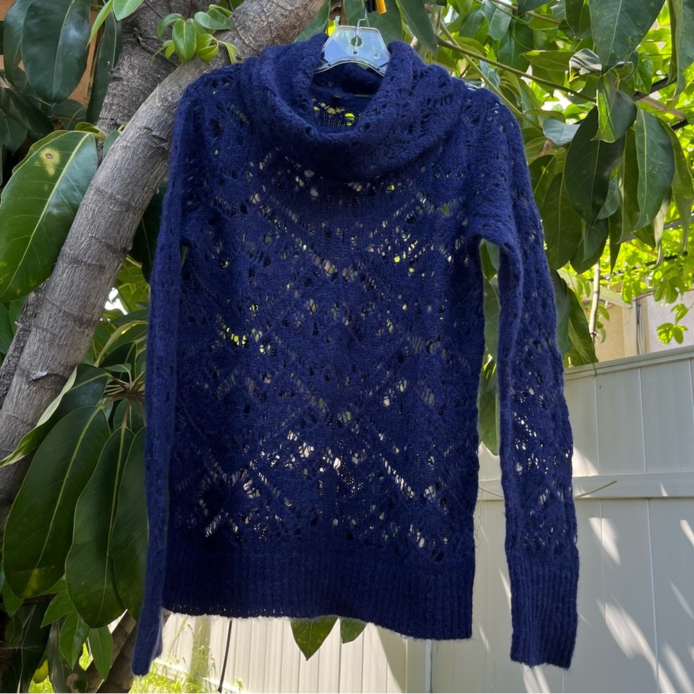 STILE BENETTON Sheer Knit Sweater